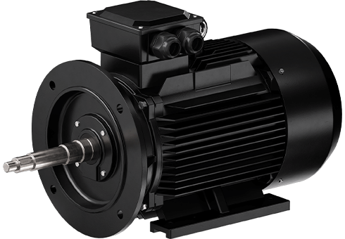 Extended shaft of pipeline pump