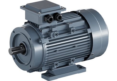 Three-phase cleaning machine motor